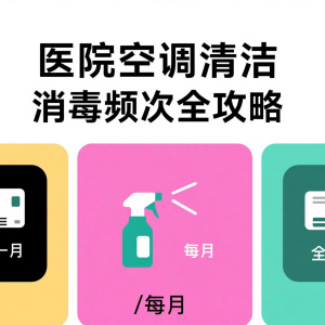 每周→每月→每年！医院空调清洁消毒频次全攻略